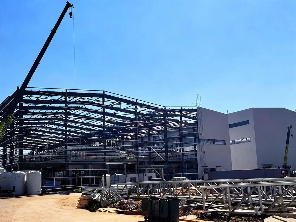 Chile Santiago – A comprehensive complex for the production and storage of heavy steel structures for mining applications