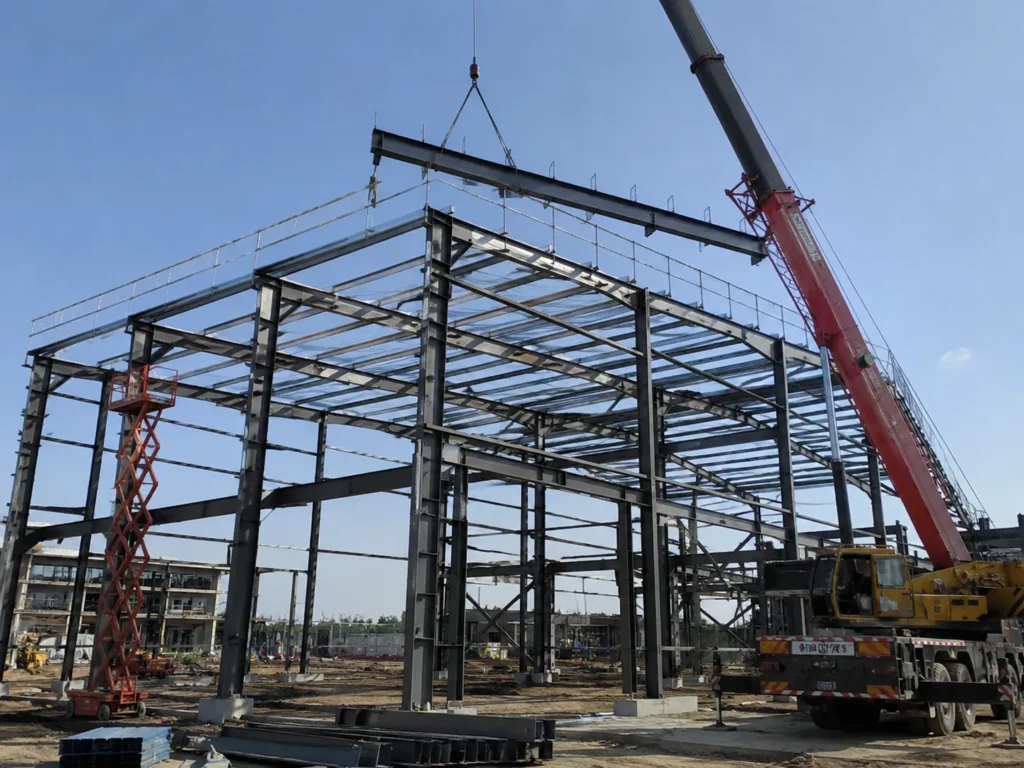Steel Warehouse Buildings for Industrial and Commercial Use
