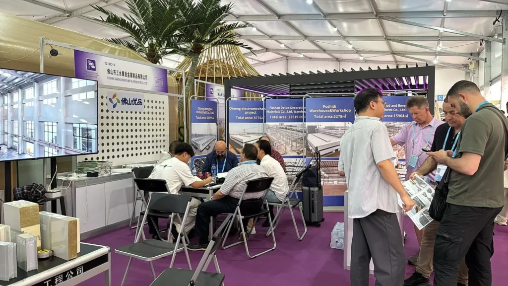 Canton Fair steel structure showcase