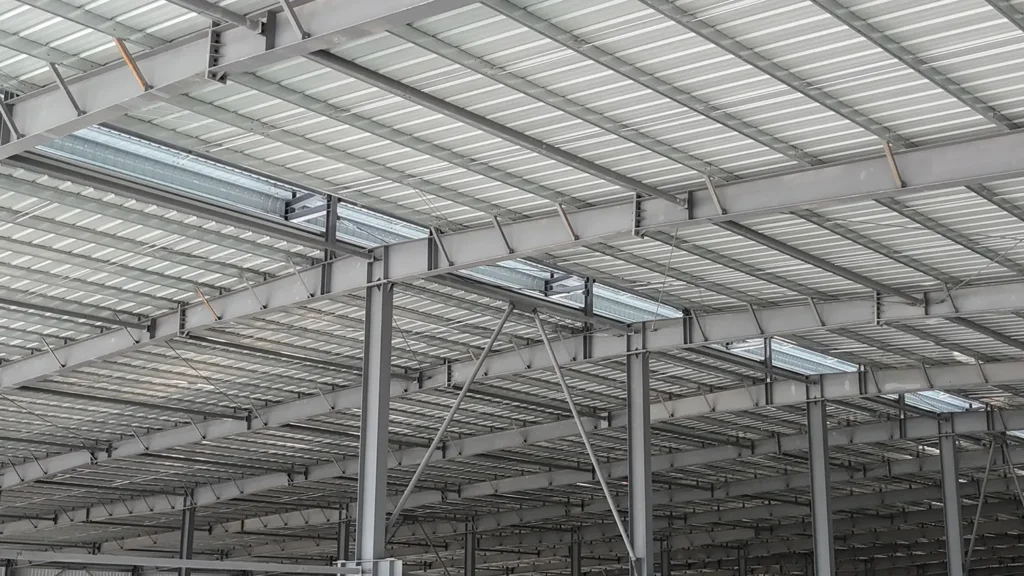20,000 m² steel structure workshop project in Foshan China