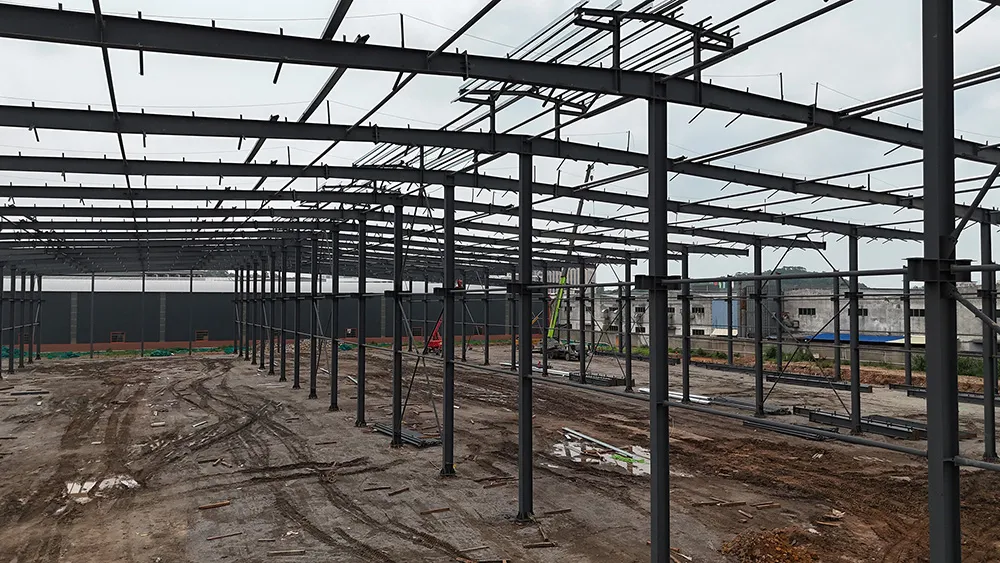 industrial steel warehouse building built for extreme weather durability