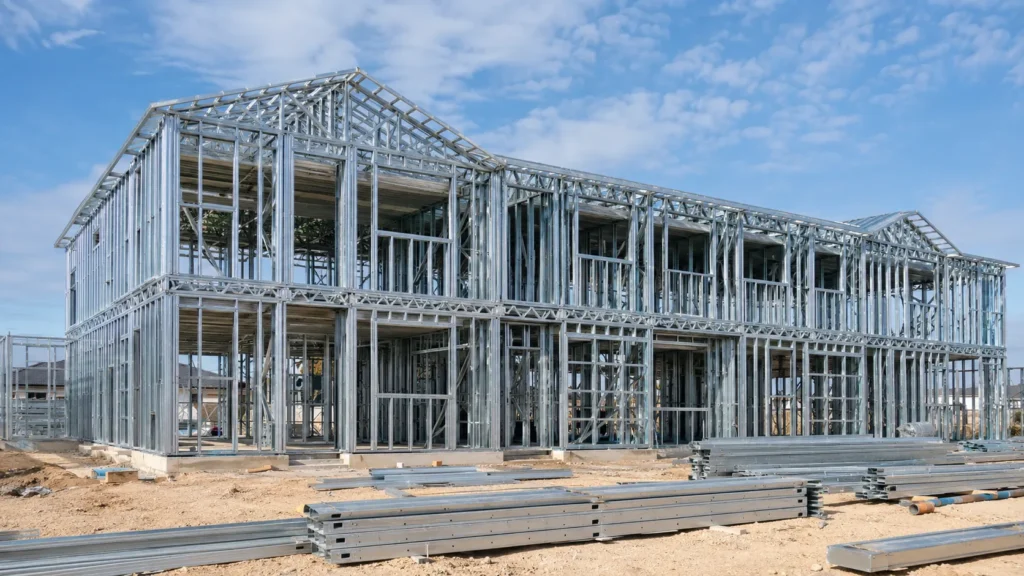 light steel and heavy steel structures