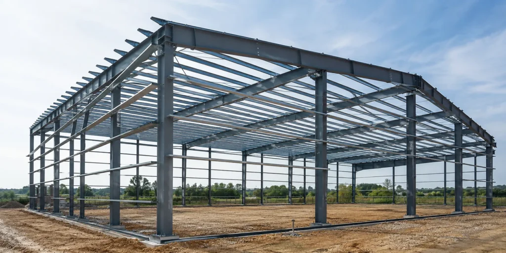 steel structure building components