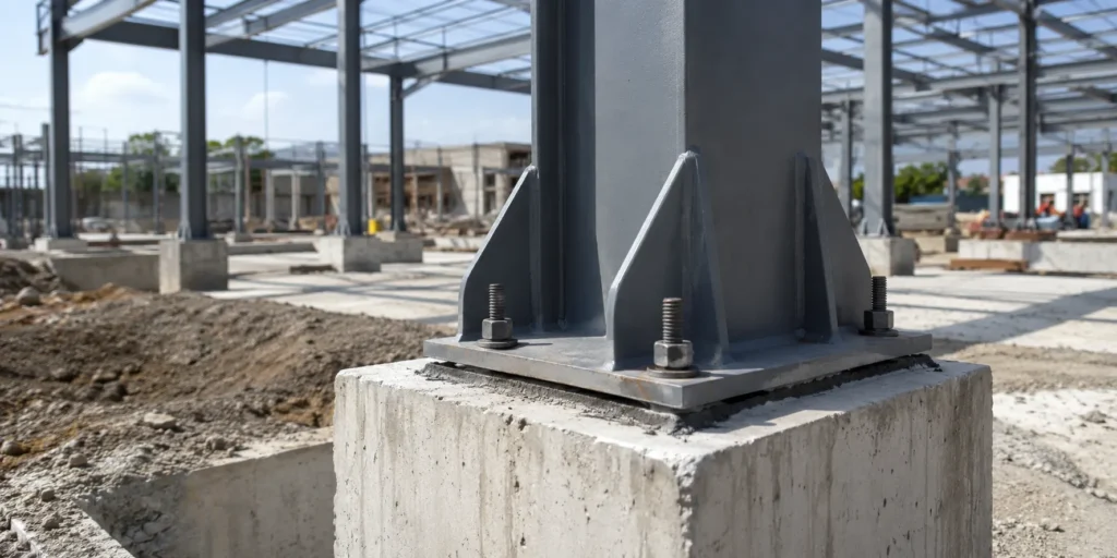 steel structure foundation design