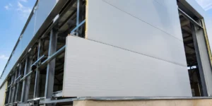 Wall sandwich panels for steel structure building