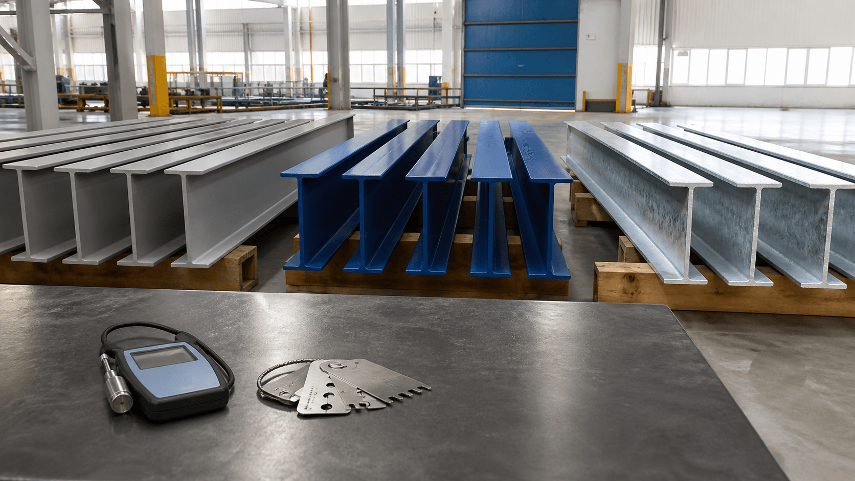steel structure surface treatment